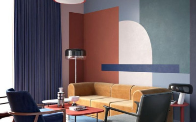 How to combine wallpaper with different patterns?