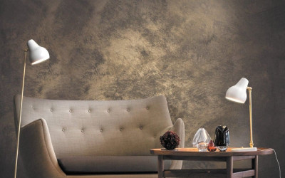 Decorative plaster: Crackleur effect