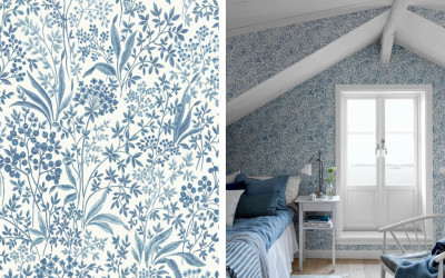 Wallpaper design borrowed from nature