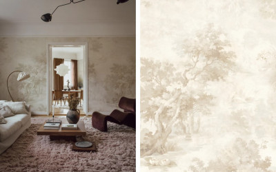 Modern wallpaper - design ideas for interior decoration
