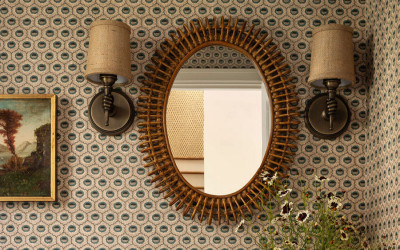 Lighting and Wallpaper: How to Accentuate Texture and Colors