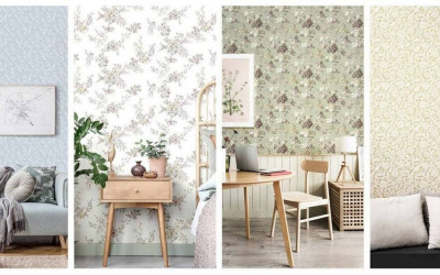 Wallpaper for small apartments