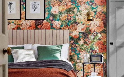 Wallpaper for the bedroom