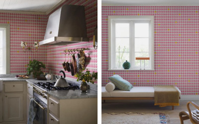 Wallpaper in different rooms: Successful solutions for the living room, bedroom and kitchen
