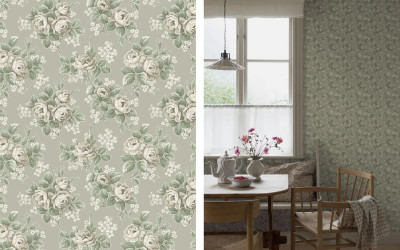 Wallpaper in the style of Provence