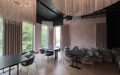 Curtains for restaurants and cafes