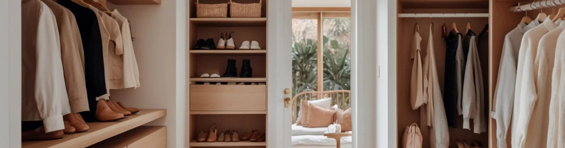 TOP-5 tips for organizing order in the closet