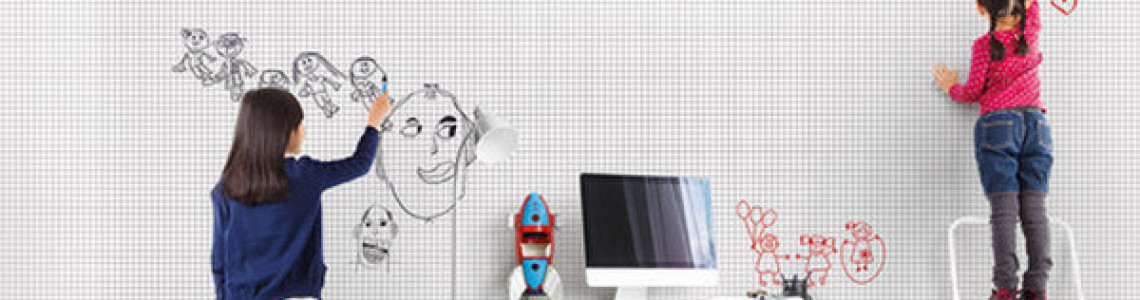 TOP 4 stylish ideas on how to use school blackboard wallpaper