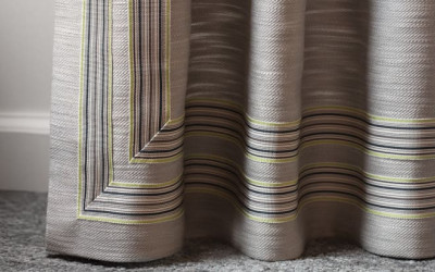 What are curtain fabrics made of?