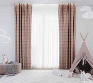 Curtains Iliv Manpura Sanchita Cerise