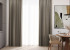 Burlap curtains dimout 124000v18