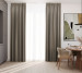 Burlap curtains dimout 124000v18