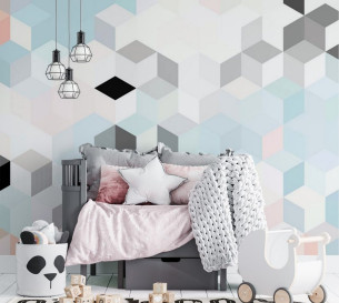 Фотошпалери Wallstyle 3D Геометрія 03