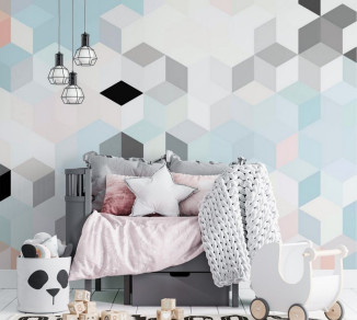 Фотошпалери Wallstyle 3D Геометрія 03