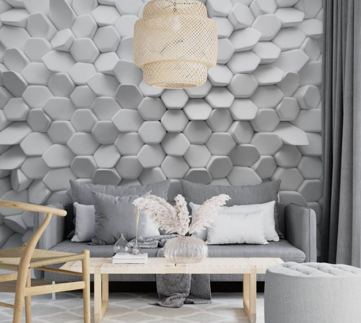 Photo wallpaper Wallstyle 3D Geometry 05