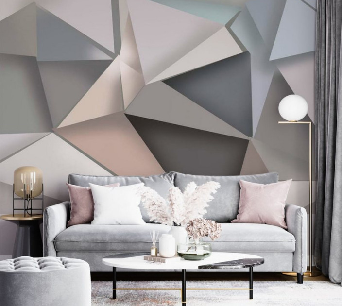 Photo wallpaper Wallstyle 3D Geometry 06
