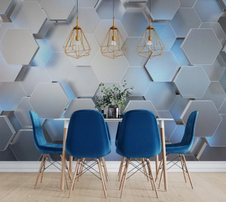 Фотошпалери Wallstyle 3D Геометрія 13