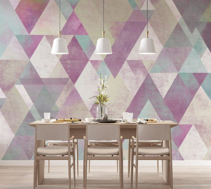 Photo wallpaper Wallstyle Geometry 09