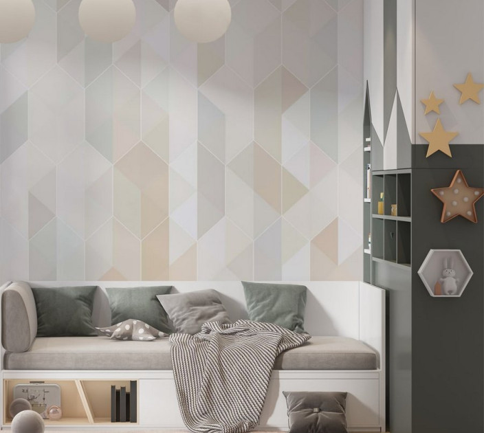 Photo wallpaper Wallstyle Geometry 10