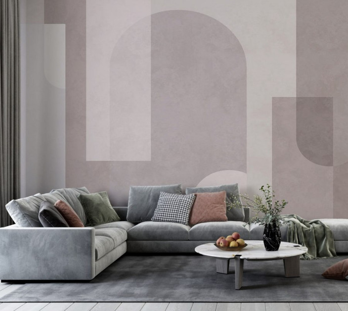 Photo wallpaper Wallstyle Geometry 21