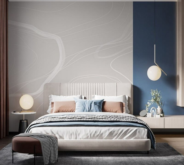 Photo wallpaper Wallstyle Geometry 24