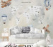 Photo wallpapers Wallstyle Children's world map 01