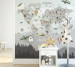 Фотошпалери Wallstyle Мапа світу дитяча 09