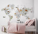 Photo wallpapers Wallstyle Children's world map 10