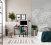 Photo wallpapers Wallstyle Children's world map 19