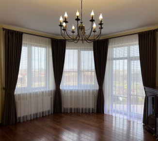 Bay window curtains 20201039
