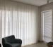 Wooden blinds and tulle for panoramic windows 20202197