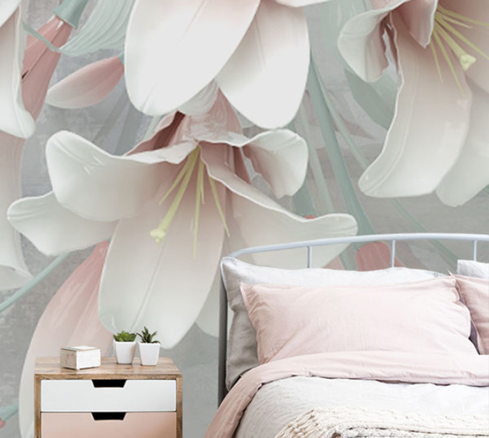 Photo wallpaper Your interior 3D Flowers 20486