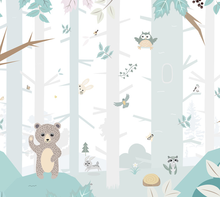 Photo wallpapers Wallstyle Forest 5070620191