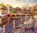 Photo wallpapers Wallstyle Old Town 35274