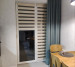 Day-night roller blinds and a direct dimout curtain 20202193