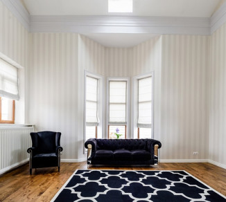 Roman curtains in the living room 20202006