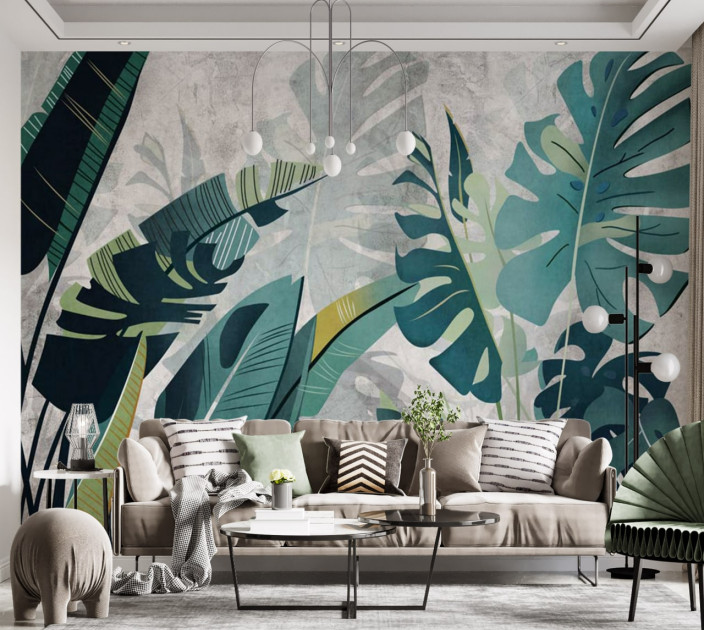 Photo wallpaper Your interior tropic 202319