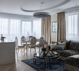 Curtains in a private house 20208014