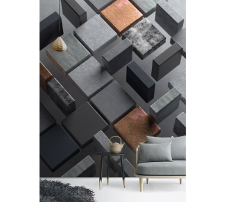 Photo wallpaper Your interior 3D Figures 84834