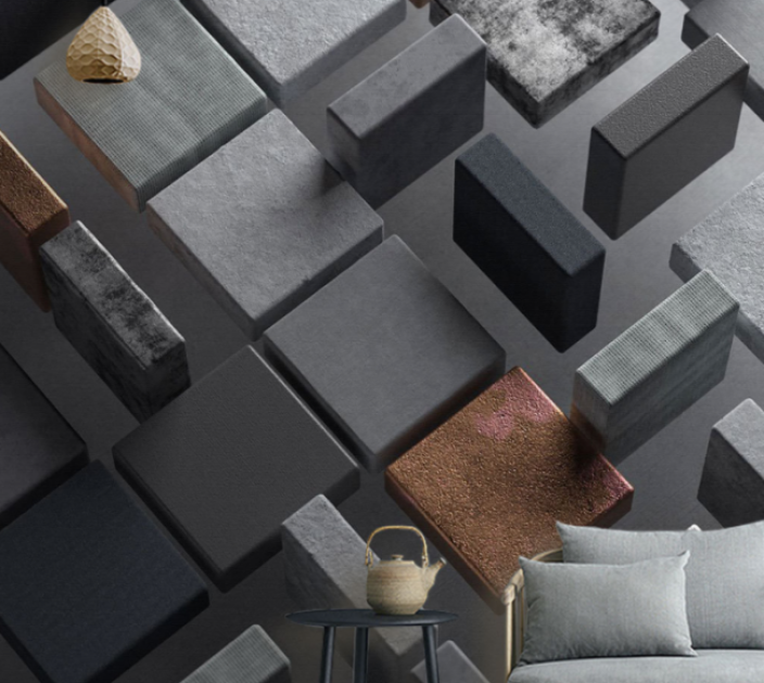 Photo wallpaper Your interior 3D Figures 84834