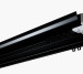 Double-row ceiling cornice black