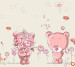 Photo wallpapers Wallstyle Teddy 8021020191