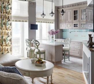 Roman blinds in a private house 20206015