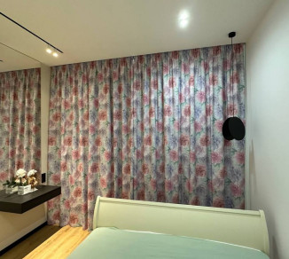 Provence curtains in the bedroom 20202157
