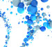 Photo wallpaper Wallstyle Blue balls 89212624