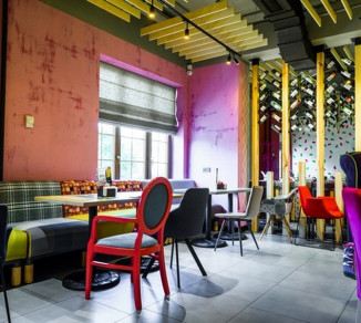 Curtains for the restaurant 20205002