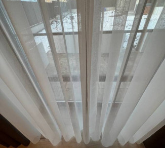 Tulle for the panoramic window 20202267