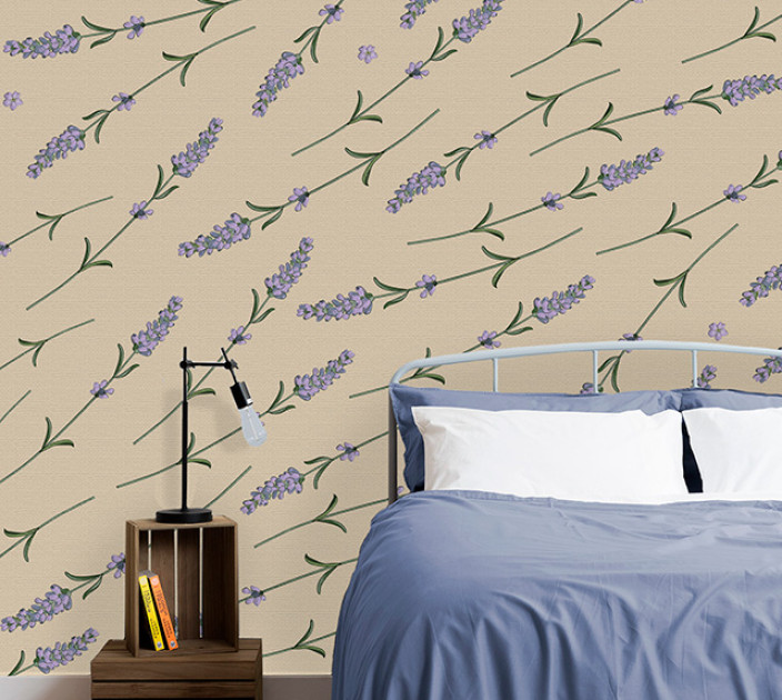 Photo wallpaper Your interior Flowers 21380