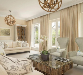 Curtains in a private house 20208021