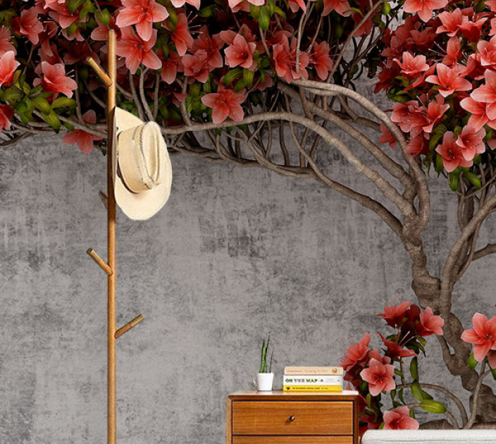 Photo wallpaper Your interior 3D Flowers 20290